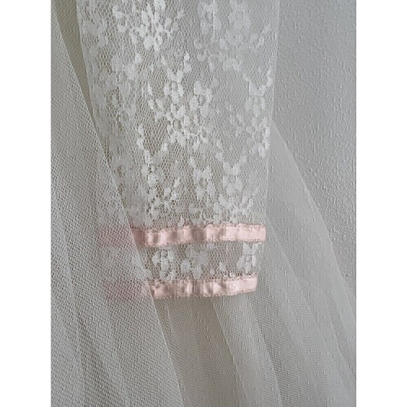 Vintage Jessica McClintock Lace Flower Girl Wedding First Communion Dress Size 8 - Picture 4 of 9
